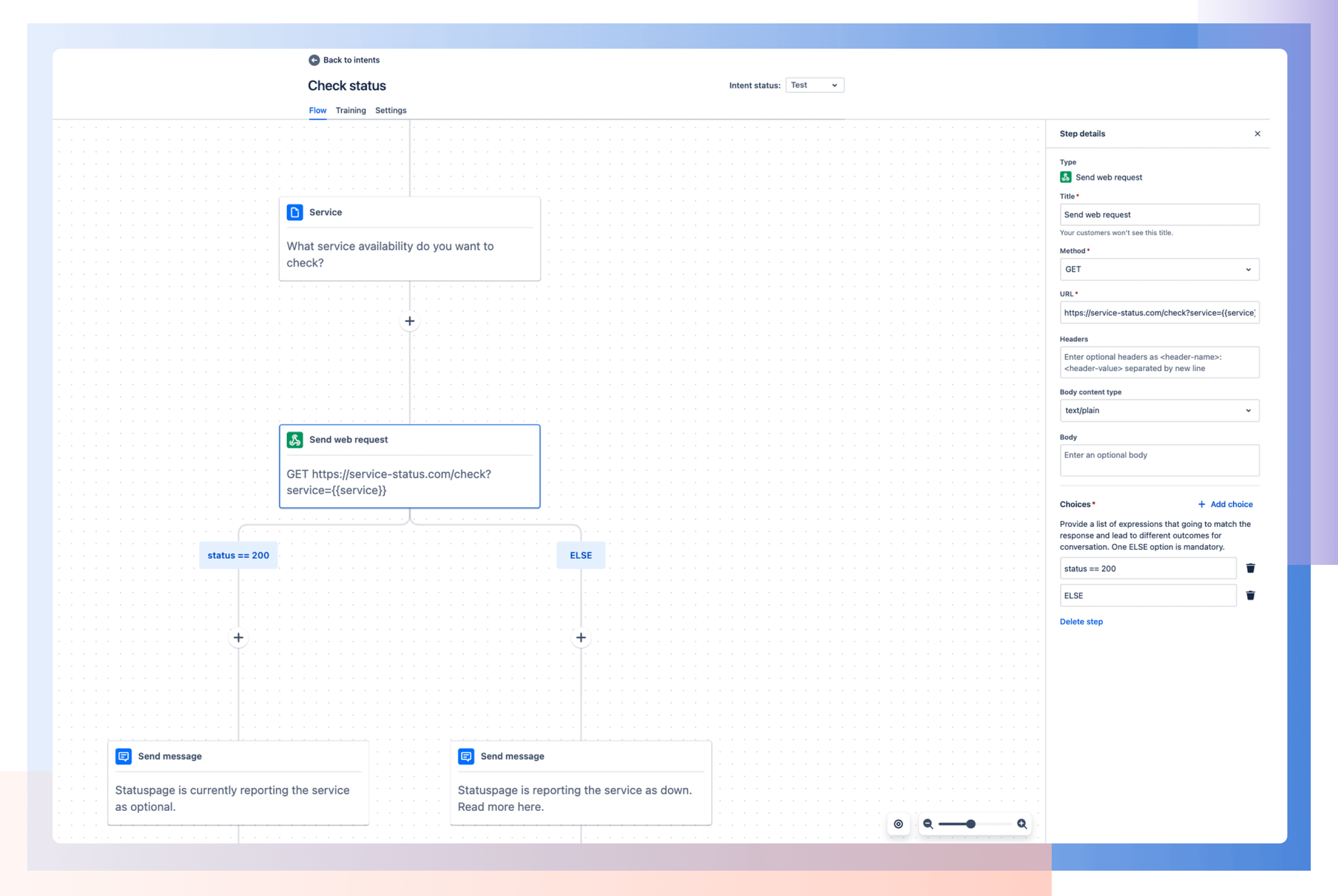 Automatisierungs-Workflow für den virtuellen Agenten von Atlassian Assist einrichten